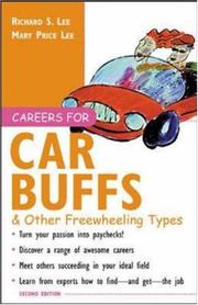 Cover of Careers for car buffs & other freewheeling types by Lee, Richard S.