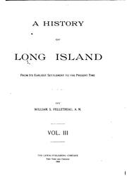 Front cover of A history of Long Island by Peter Ross