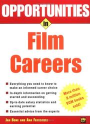 Cover of Opportunities in film careers by Jan Bone