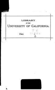 Cover of Book-song by Gleeson White