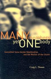 Front cover of Many Members, Yet One Body by Craig L. Nessan