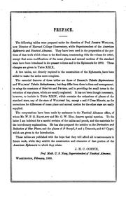 Cover of Tables to facilitate the reduction of places of the fixed stars by United States Naval Observatory Nautical Almanac Office
