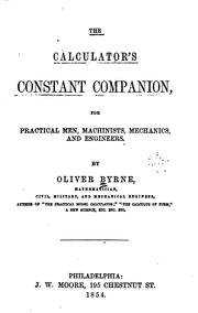 Cover of The calculator's constant companion by Oliver Byrne