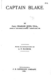 Cover of Captain Blake by Charles King