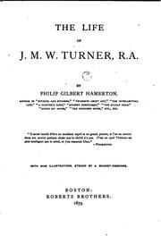 Front cover of The life of J. M. W. Turner, R.A by Hamerton, Philip Gilbert