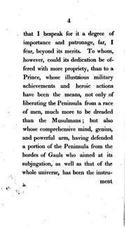 Front cover of The history of the empire of the Musulmans in Spain and Portugal by George Power