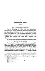 Front cover of Aus dem babylonischen Rechtsleben .. by J[osef] Kohler