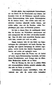 Front cover of Chemische untersuchungen über die knochen und zähne des menschen und der wirbelthiere by Bibra, Ernst von freiherr.