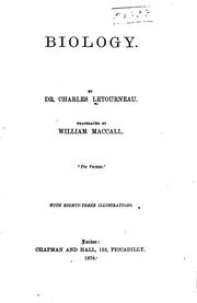 Front cover of Biology by Charles Jean Marie Letourneau