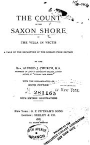 Cover of The count of the Saxon shore by Alfred John Church