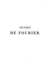 Front cover of Œuvres de Fourier by Jean Baptiste Joseph Fourier
