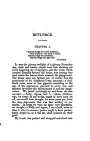 Cover of Rutledge by Miriam Coles Harris