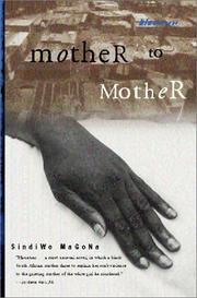 Front cover of Mother to mother by Sindiwe Magona