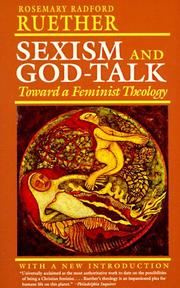 Cover of Sexism and God-talk by Rosemary Radford Ruether
