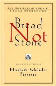 Cover of Bread not stone by Elisabeth Schüssler Fiorenza