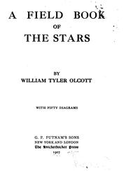 Cover of A field book of the stars by William Tyler Olcott