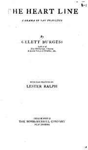 Front cover of The heart line by Gelett Burgess