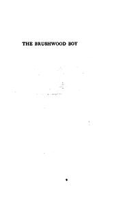 Cover of The  brushwood boy by Rudyard Kipling