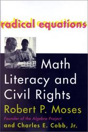 Cover of Radical equations by Robert Parris Moses