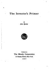 Front cover of The investor's primer by John Moody