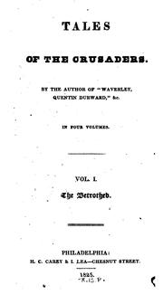 Front cover of Tales of the crusaders by Sir Walter Scott