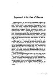 Cover of The code of Alabama by Alabama.
