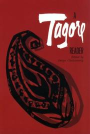 Cover of A Tagore reader by Rabindranath Tagore