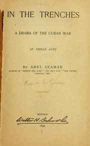 Cover of In the trenches by F. E. Chase