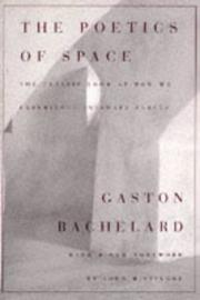 Cover of The poetics of space by Gaston Bachelard