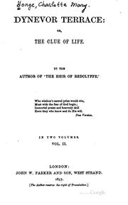 Front cover of Dynevor Terrace, or the Clue of Life by Mary Charlotte Yonge