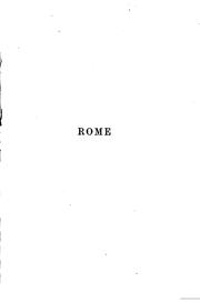 Cover of Rome by Émile Zola