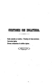 Front cover of México y sus cuestiones financieras by Payno, Manuel