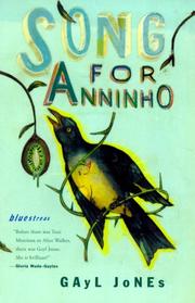 Front cover of Song for Anniho (Bluestreak) by Gayl Jones