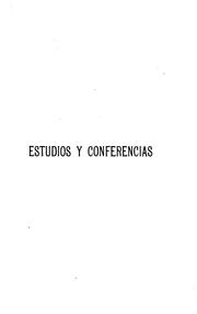 Front cover of Estudios y conferencias de historia y literatura by Enrique Piñeyro