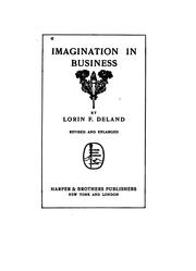 Cover of Imagination in business by Lorin Fuller Deland