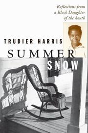 Cover of Summer snow by Trudier Harris-Lopez