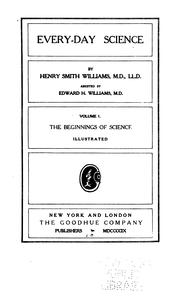 Cover of Every-day science by Henry Smith Williams M.D. LL.D.