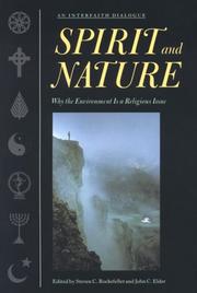 Front cover of Spirit and nature by Steven C. Rockefeller