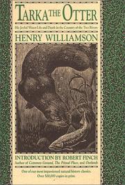 Cover of Tarka the Otter by Henry Williamson