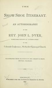 Front cover of The snow-shoe itinerant by John Lewis Dyer