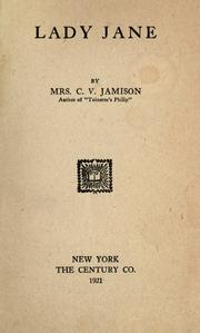 Cover of Lady Jane by C. V. Jamison