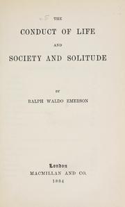 Front cover of The works of Ralph Waldo Emerson by Ralph Waldo Emerson