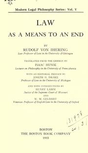 Cover of Zweck im recht by Rudolf von Jhering