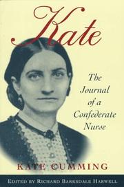Front cover of A journal of hospital life in the Confederate Army of Tennessee by Kate Cumming