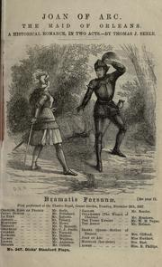 Front cover of Joan of Arc [the Maid of Orleans by Thomas James Serle