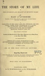 Cover of The story of my life by Mary Ashton Rice Livermore