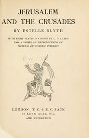 Front cover of Jerusalem And The Crusades by Estelle Blyth