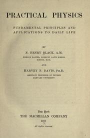 Cover of Practical physics by Black, Newton Henry