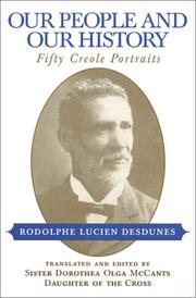 Front cover of Nos hommes et notre histoire by Rodolphe Lucien Desdunes