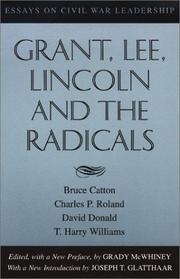 Cover of Grant, Lee, Lincoln and the Radicals by Grady McWhiney